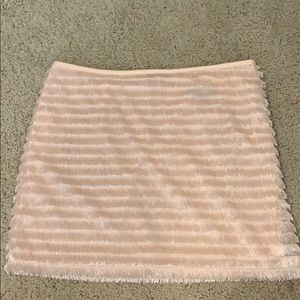 NWOT girls pink sheer skirt